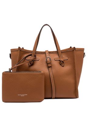 Marcella shopping bag in caramel leather GIANNI CHIARINI | BS9332BBL1117